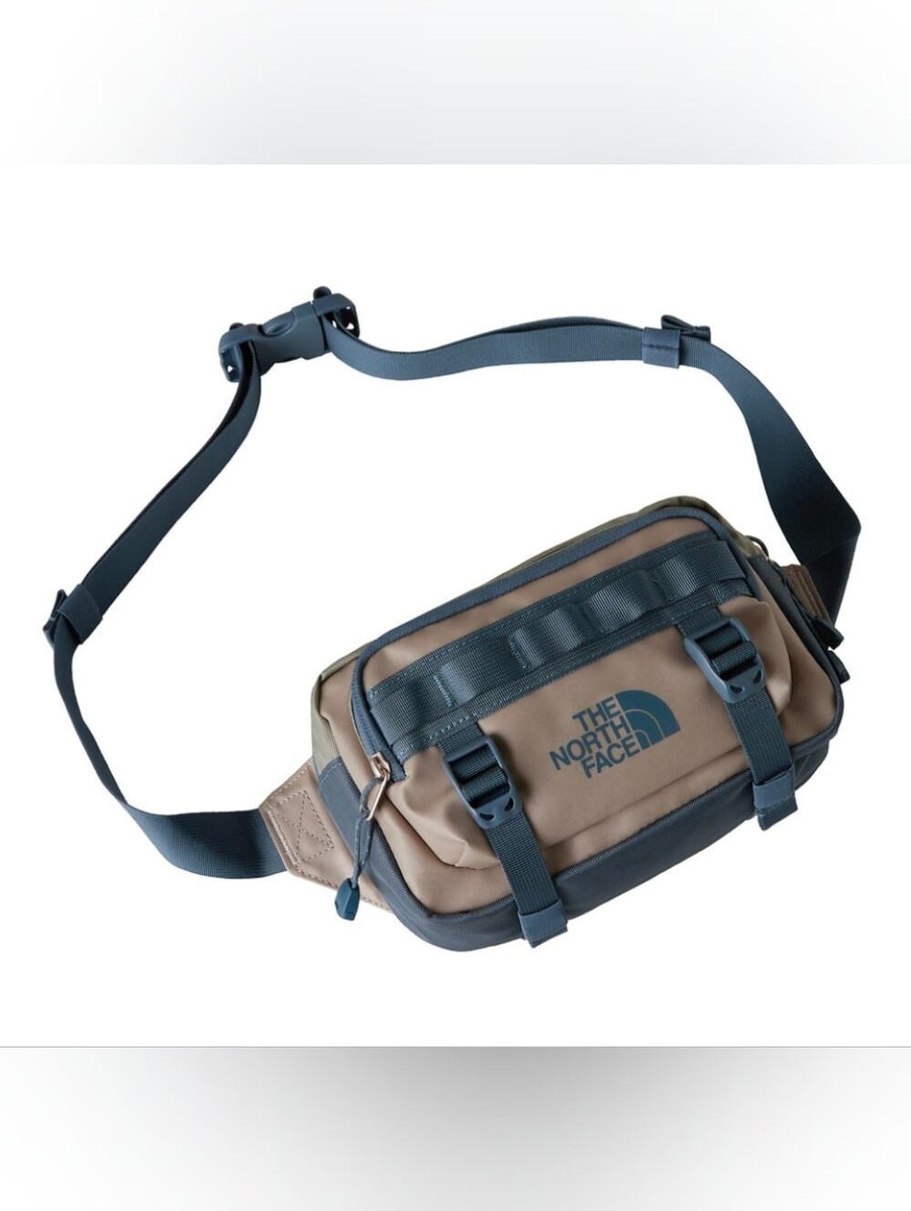 NWT The North Face Base Camp Lumbar Fanny Pack Stone Lab /Granite Grey Unisex